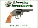 Smith & Wesson 10-10 38 Special 4in Exc Cond! - 1 of 4