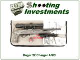 Ruger 22 Charger target pistol with bi-pod and scope - 1 of 4