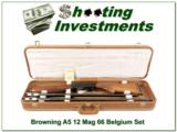 Browning A5 12 Magnum 66 Belgium 2-barrel set! - 1 of 4