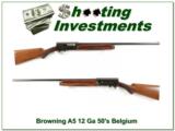 Browning A5 1956 Belgium made 12 Gauge collector - 1 of 4
