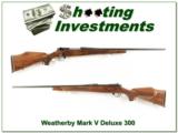 Weatherby Mark V Deluxe 300 Wthy Mag Exc Cond! - 1 of 4