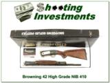 Browning Model 42 410 High Grade NIB Box! - 1 of 4