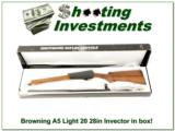 Browning A5 Light 20 Gauge 28in Invector in box! - 1 of 4