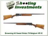 Browning A5 Sweet Sixteen 70 Belgium 26in VR IC! - 1 of 4