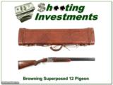Browning Superposed 1957 Pigeon Grade Funken Engraved with case - 1 of 4