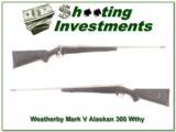Weatherby Mark V Alaskan 300 Wthy with factory accubreak - 1 of 4