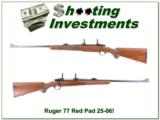 Ruger Model 77 Red Pad Tang Safety 25-06 - 1 of 4