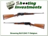 Browning BLR 71 Belgium 243 Win - 1 of 4