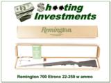 Remington 700 EtronX in 22-250 NIB with 100 rounds of ammo! - 1 of 4