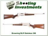 Browning BLR Light Weight Stainless Walnut 308! - 1 of 4