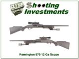 Remington 870 Magnum 12 Ga with Leupold - 1 of 4