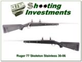 Ruger 77 All-Weather Stainless Skeleton 30-06 Exc Cond - 1 of 4