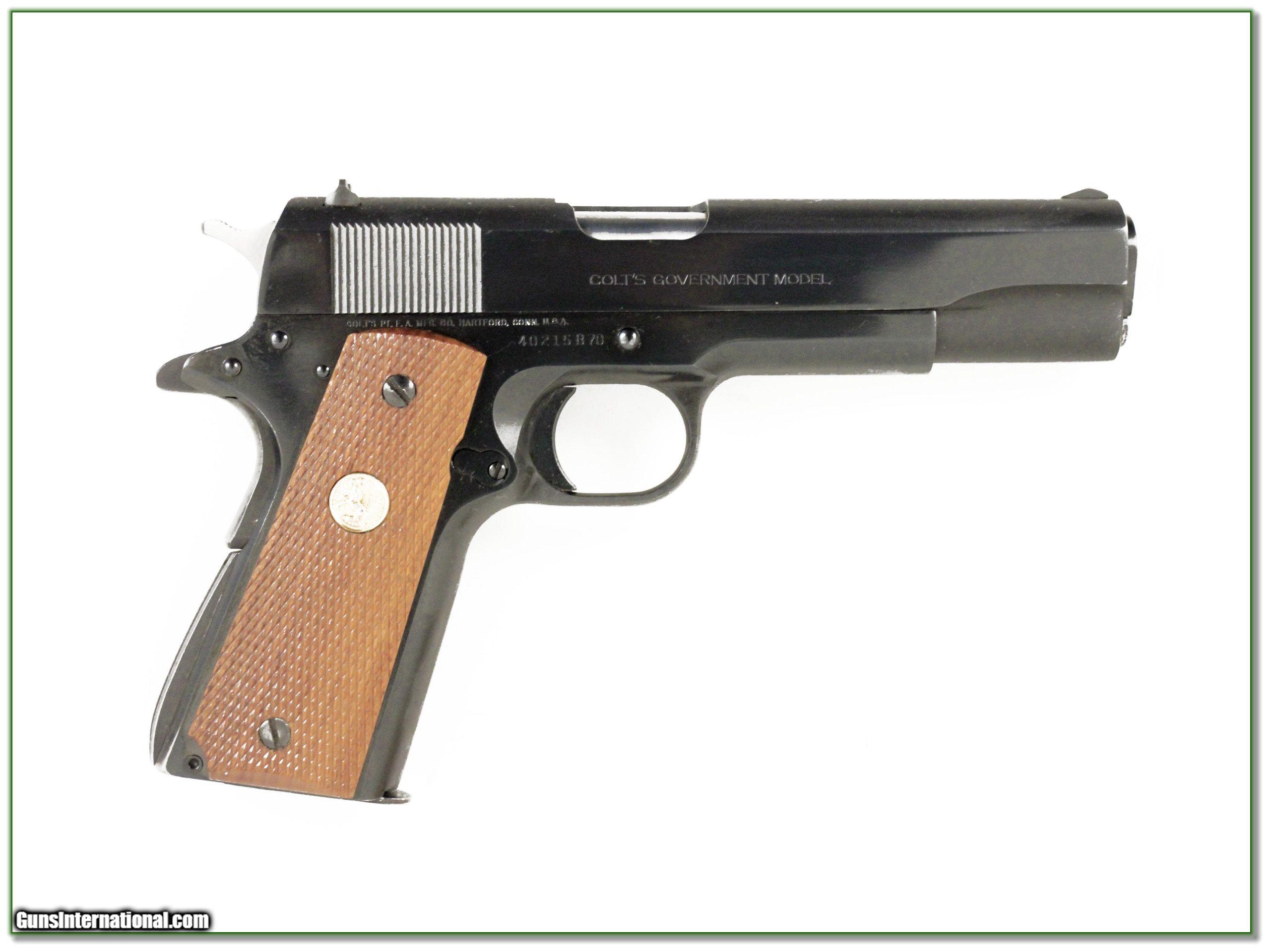 Colt 1911 Government Mark IV Series 70 45 ANIB