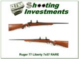 Ruger Model 77 LIBERTY 7 x 57 Red Pad Pre-Warning ! - 1 of 4