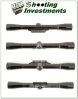 Browning rimfire ¾” 4X Rifle Scope Exc Cond - 1 of 1