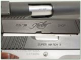 Kimber Super Match Custom Shop 45 ACP as new in case - 4 of 4
