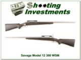 Savage Model 12 Stainless Fluted HB in 300 WSM - 1 of 4