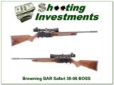 Browning BAR Mark II Safari 30-06 BOSS as new - 1 of 4