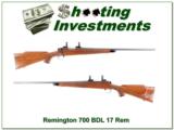 Remington 700 BDL 17 Remington rare Pressed Checkering! - 1 of 4