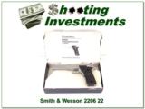 Smith & Wesson 2206 6in Stainless 22LR in box! - 1 of 4