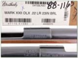 Weatherby XXII 22 Bolt action Anschutz made ANIB - 4 of 4