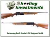 Browning BAR Grade II 71 Belgium 30-06 - 1 of 4