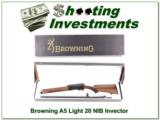 Browning A5 Light 20 unfired in box 26in VR - 1 of 4