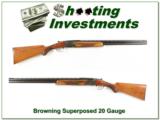 Browning Superposed 56 Belgium 20 Gauge 26.5in - 1 of 4