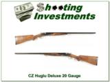 CZ Huglu Deluxe 20 Gauge 28in XX Wood! - 1 of 4