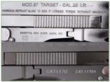 Beretta 87 TARGET 22 LR Pistol NIB - 4 of 5