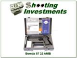 Beretta 87 TARGET 22 LR Pistol NIB - 1 of 5