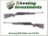 Browning BAR Mark II Stalker Lightweight 243 as new - 1 of 4