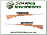 Marlin 925M .22 magnum w 3-9 scope - 1 of 4