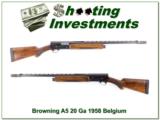 Browning A5 20 Gauge first year 1958
- 1 of 4