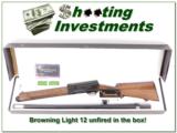 Browning A5 Light 12 unfired, unassembled in box! - 1 of 4