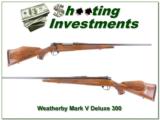 Weatherby Mark V Deluxe 300 Wthy near new! - 1 of 4