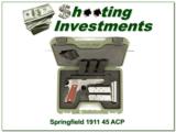 Springfield 1911 A1 1911 Mil-Spec SS 45 8 Magazines! - 1 of 4