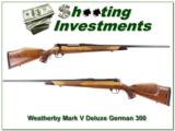 Weatherby Mark V Deluxe 300 German Exc Cond!
- 1 of 4