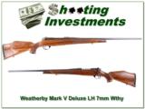 Weatherby Mark V Deluxe Left Handed XXX Wood 7mm! - 1 of 4