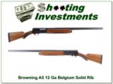 Browning A5 1943 Belgium 12 Ga 28in Solid Rib Mod - 1 of 4