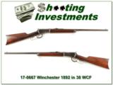 Winchester 1892 38 WCF made in 1909 round barrel - 1 of 4