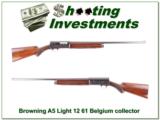 Browning A5 Light 12 61 Belgium collector! - 1 of 4