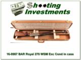 BAR Royal 270 WSM Custom Shop in case - 1 of 4