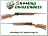 Browning A5 Light 12 Belgium 26in IC VR near new! - 1 of 4