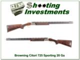 Browning Citori Sporting 725 20 Gauge - 1 of 4