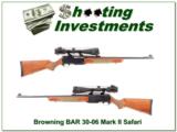 Browning BAR Mark II Safari 30-06 with 4-16 scope - 1 of 4