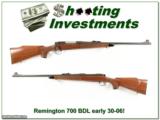 Remington 700 BDL early pressed checkering collector! - 1 of 4