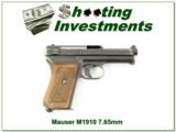 Mauser 1920 7.65mm 380 WW II - 1 of 4