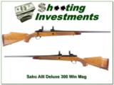 Sako Finnbear Deluxe AIII 300 Win Magnum! - 1 of 4