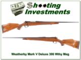 Weatherby Mark V Deluxe 300 Exc Cond! - 1 of 4